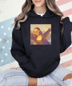 Dabbing Mona Lisa T-shirt