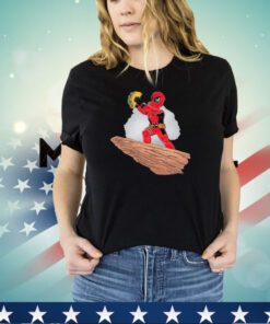 Deadpool X Rafiki The Lion King The Tacos King funny shirt