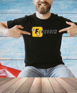 Diefinessing Rockstar Finesser logo T-shirt