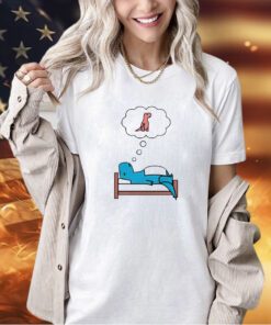 Dinosaur sweet dreams blue t-rex T-shirt