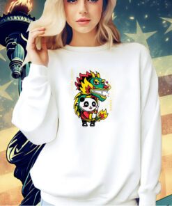 Dragon Dance Panda T-shirt