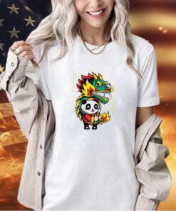 Dragon Dance Panda T-shirt