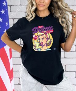 Drink detox juice new spinach flavor t-shirt