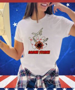 Drone strike bowling shirt
