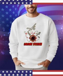 Drone strike bowling shirt