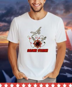 Drone strike bowling shirt