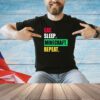 Eat sleep minecraft repeat T-shirt
