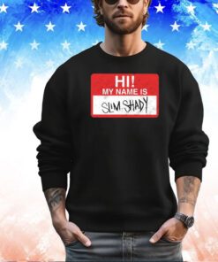Eminem Hi My Name Is Slim Shady Hi Kids Do You Like Violence Shirt
