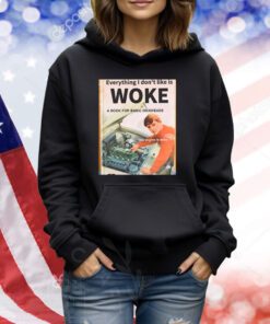 Everything I Don't Like Woke A Book For Basic Dickheads TShirts
