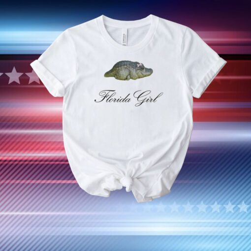 Florida Girl Baby Gator Coquette T-Shirt