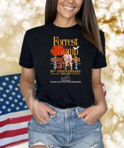 Forrest Gump 1994-2024 30th Anniversary Thank You For The Memories Tom Hanks Shirts