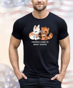 Fox and friends come in many shapes shirt