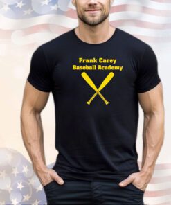 Frank Carey baseball academy shirt