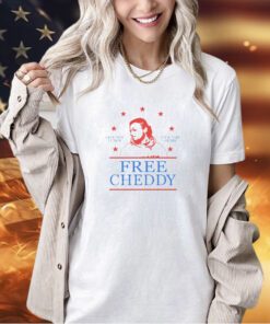 Free Cheddy save the lungs fuck the gums T-shirt