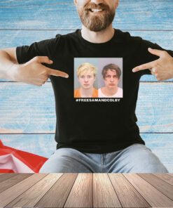 Free Sam and Cobly mugshot T-shirt