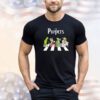 Frog Pinocchio Gremlin and Yoda The Puppets Abbey Road shirt