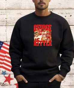 George Kittle San Francisco 49ers retro T-shirt