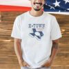 H-Town Houston Texas map T-shirt