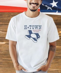 H-Town Houston Texas map T-shirt