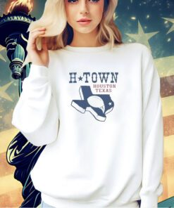 H-Town Houston Texas map T-shirt