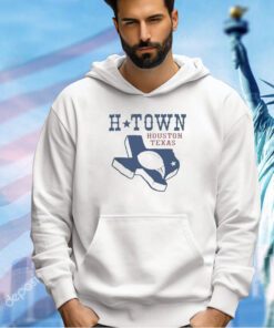 H-Town Houston Texas map T-shirt