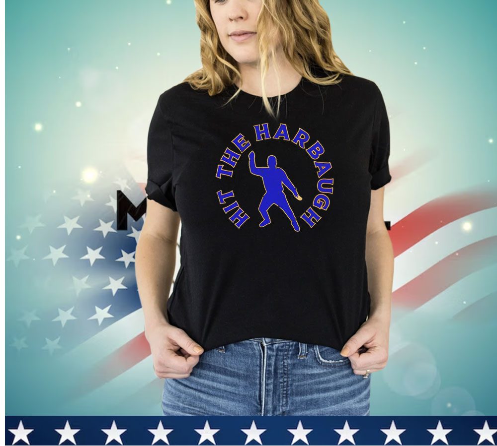 Hit the Harbaugh Michigan Wolverines shirt