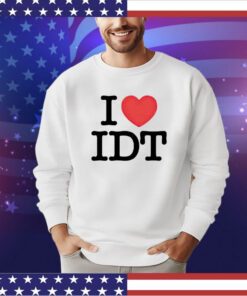 I Love Idt shirt
