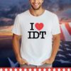 I Love Idt shirt