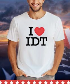 I Love Idt shirt