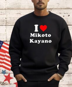 I heart Mikoto Kayano T-shirt