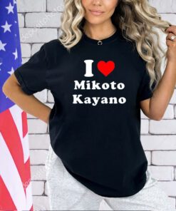I heart Mikoto Kayano T-shirt