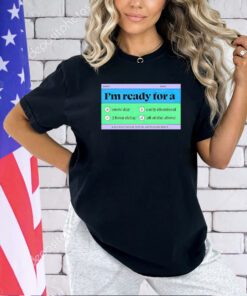 I’m ready for a logo T-shirt