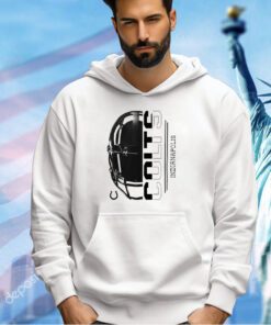 Indianapolis Colts Starter Half Helmet Logo 2024 T-shirt