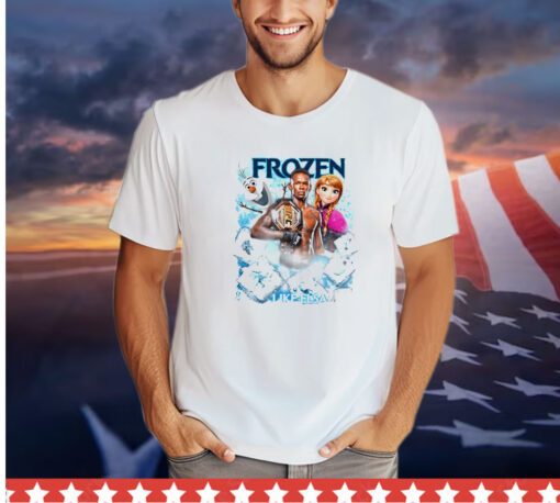 Israel Adesanya Frozen like Elsa shirt