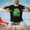 Jacksonville Jaguars Baby Yoda Happy St.Patrick’s Day Shamrock T-Shirt