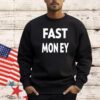 Jason Kelce Wearing Fast Money T-Shirt