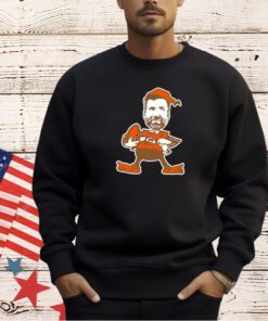 Joe Flacco Brownie the Elf Cleveland Browns NFL T-shirt