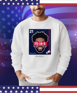 Joel Embiid Dearbball Record Night 70 Pts Shirt