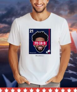 Joel Embiid Dearbball Record Night 70 Pts Shirt