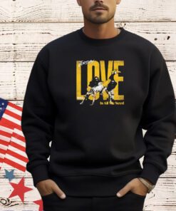 Jordan Love Green Bay Packers Love Is All We Need T-shirt