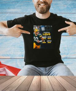 Jordan Love Green Bay Packers T-Shirt