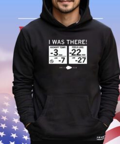 Kansas City Chiefs I was there kickoff temp feels like shirt
