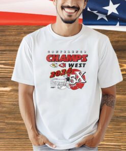 Kansas City Conference Champs West 2024 5X T-Shirt