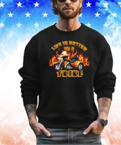 Life is better on a trike shirt