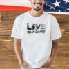Love of country USA flag T-shirt