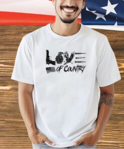 Love of country USA flag T-shirt