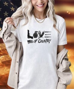 Love of country USA flag T-shirt