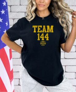MICHIGAN FOOTBALL: TEAM 144 NATIONAL CHAMPIONS T-Shirt