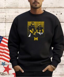 MICHIGAN FOOTBALL: J.J. MCCARTHY & BLAKE CORUM RINGS T-SHIRT