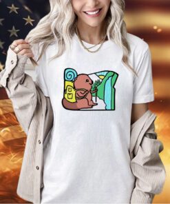 Marmota oregon hiking beaver T-shirt
